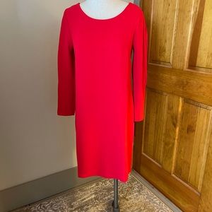 Nicole Miller Red Shift Dress